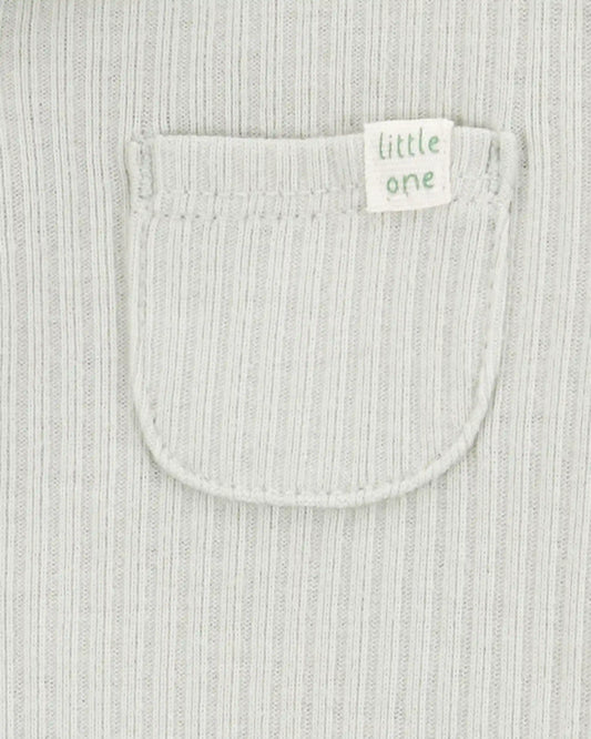 Baby Lion 3-Piece Cardigan Set - Green/White