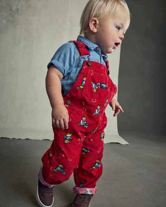 Baby Boy Denim Button-Down Shirt - Blue