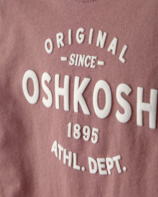 Baby OshKosh Logo Short-Sleeve Graphic Tee - Brown
