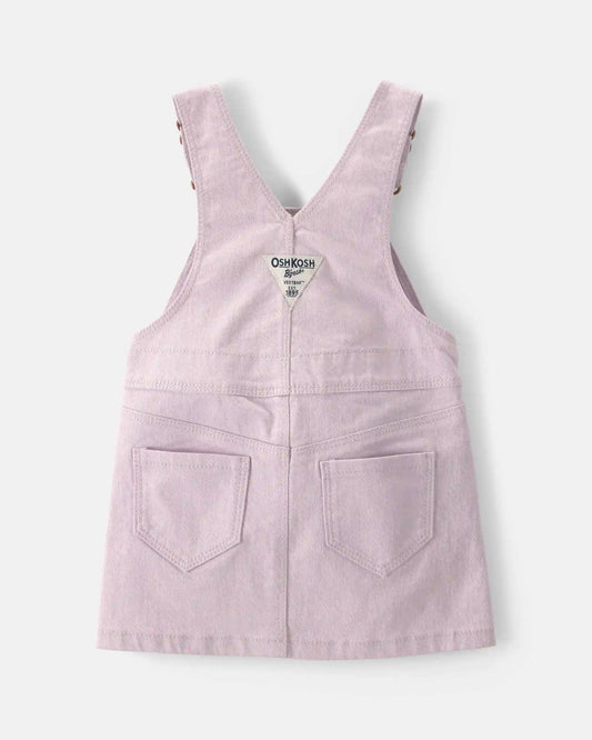 Baby Girl Twill Skirtall - Purple