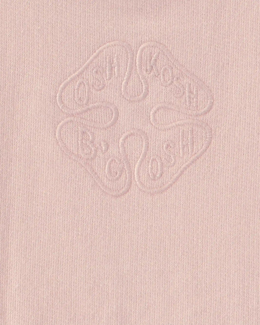 Baby Girl OshKosh Logo French Terry Pullover Sweatshirt - Pink