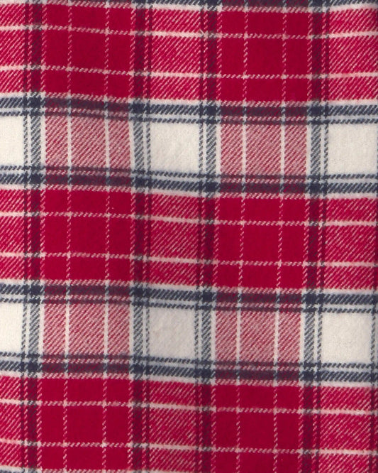 Baby Boy Organic Cotton Flannel Button-Down Shirt