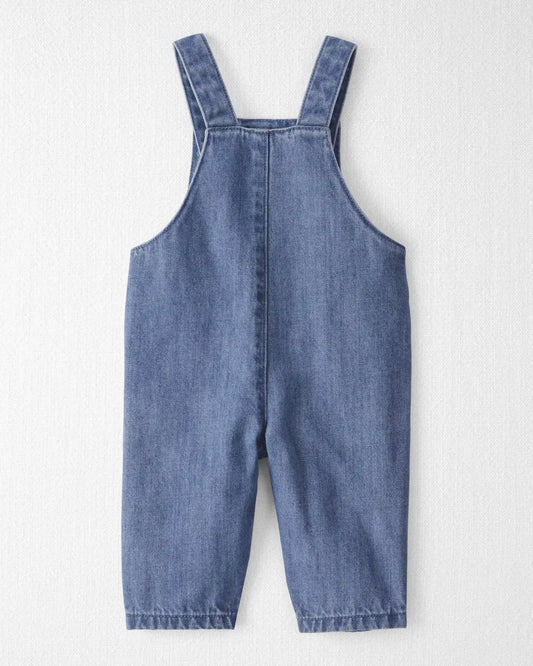 Baby Organic Cotton Denim Overalls