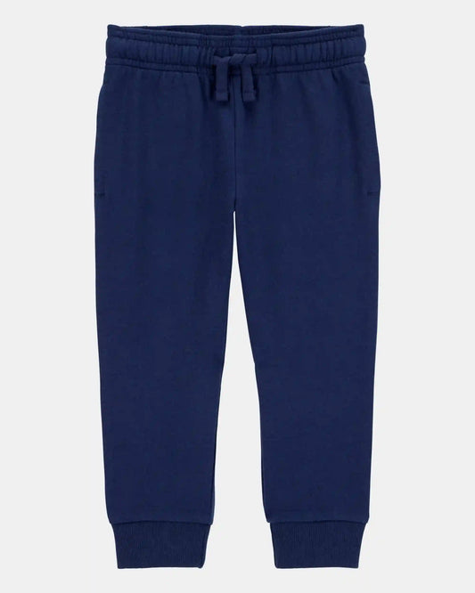 Toddler Boy Pull-On Drawstring Joggers - Blue