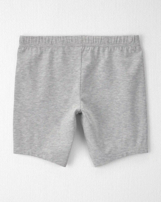 Girls 2-Pack Organic Cartwheel Shorts