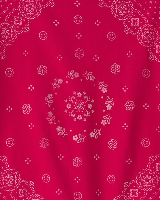 Girls Bandana Tee - Red