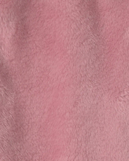 Girls Sherpa Zip-Up Jacket - Pink