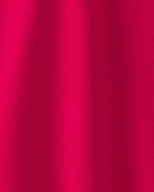 Girls Uniform Piqué Polo Shirt - Red