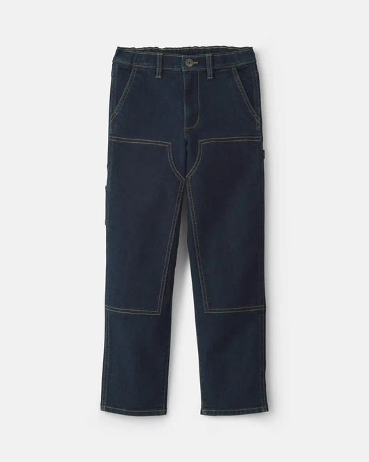 Boys Denim Baggy Jeans - Dark Wash