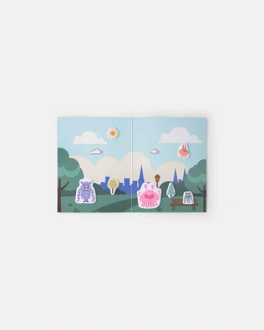 Baby Monster Sticker Book