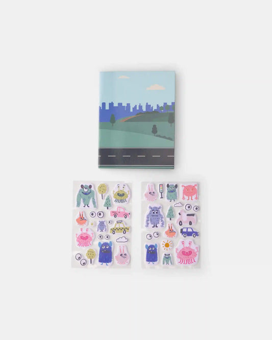 Baby Monster Sticker Book