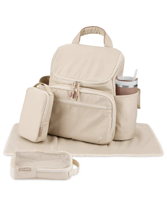 Forma Next Backpack Diaper Bag - Oat