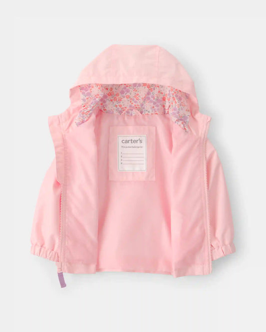 Baby Girl Windbreaker - Pink