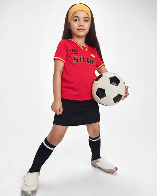 Girls Umbro Spain Active Skort - Black