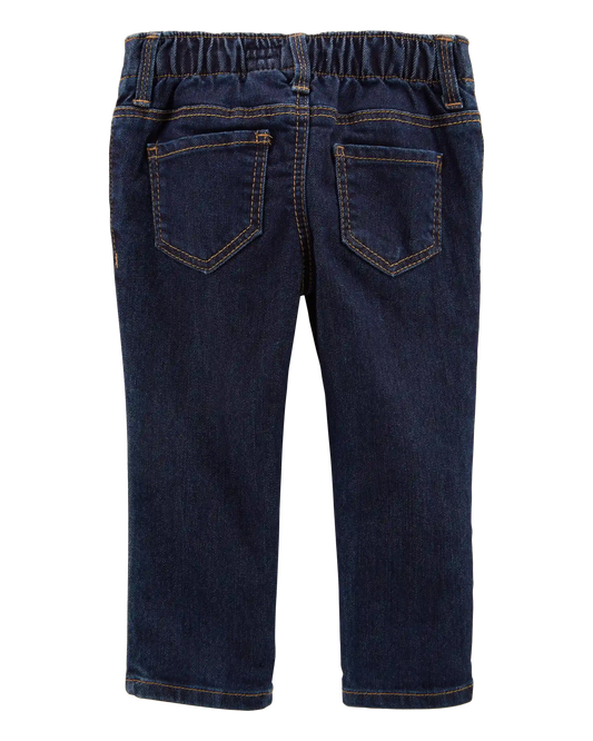 Baby Girl Dark Wash Super Skinny-Leg Jeans
