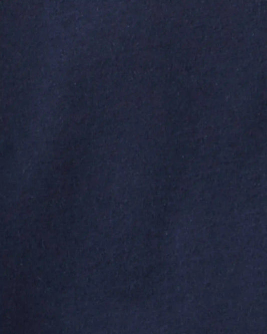 Baby Solid Short-Sleeve Pocket Tee - Navy