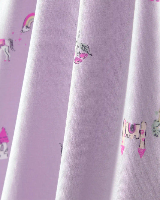 Baby Girl Fairytale PurelySoft Headbands - Purple/Ivory