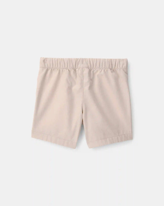 Baby Boy Canvas Shorts - Khaki