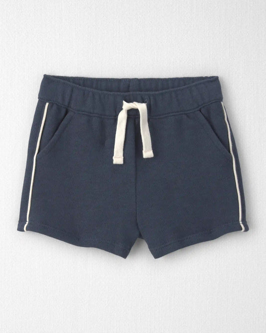 Baby 2-Piece Organic Cotton French Terry Pullover & Short Set