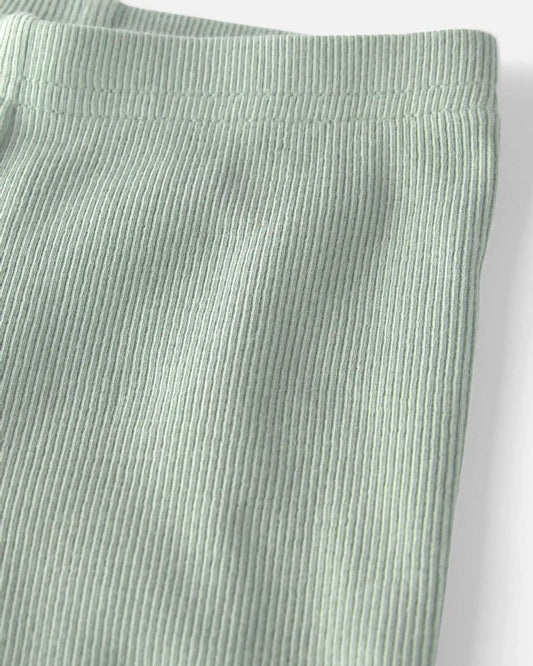 Baby 2-Piece Organic Cotton Ribbed Pajamas