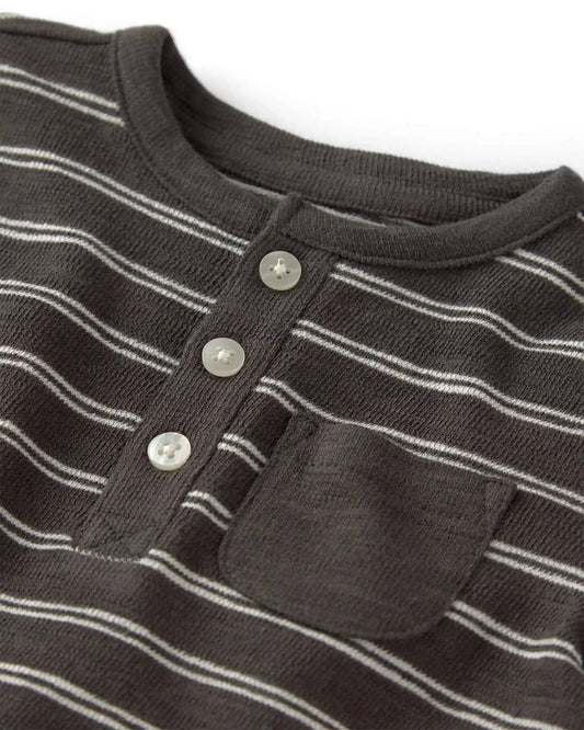 Baby Romper Made with Organic Cotton in Stripes