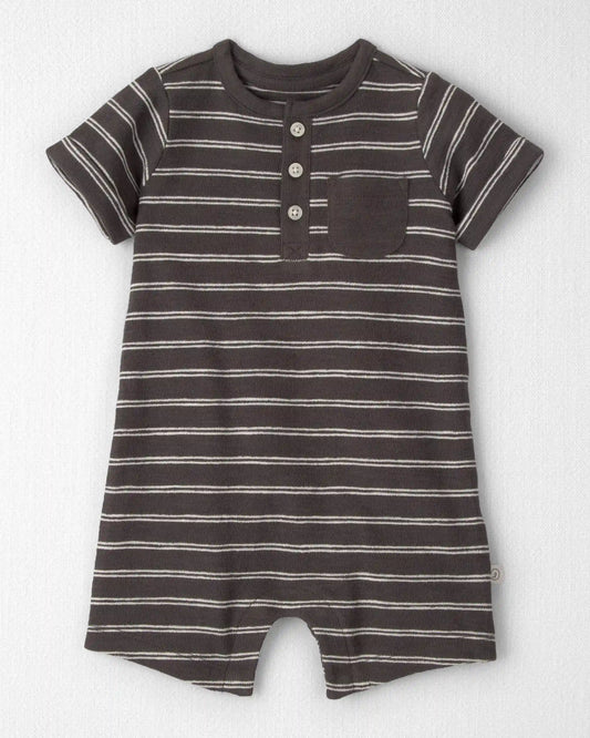 Baby Romper Made with Organic Cotton in Stripes