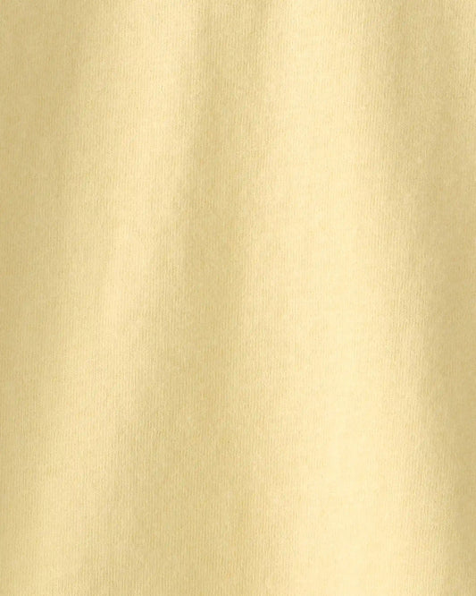 Baby Girl Heart Pocket Top - Yellow