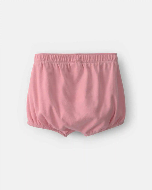 Baby Girl 2-Pack Cotton Shorts - Pink