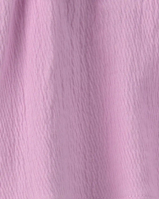 Baby Girl 4-Piece Long-Sleeve Top & Pant Set - Purple