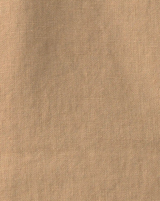Baby Boy Linen Short-Sleeve Button-Down Shirt - Khaki