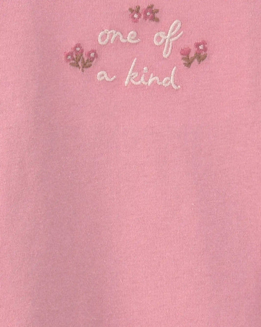 Baby Girl 4-Piece Long-Sleeve Top & Pant Set - Pink