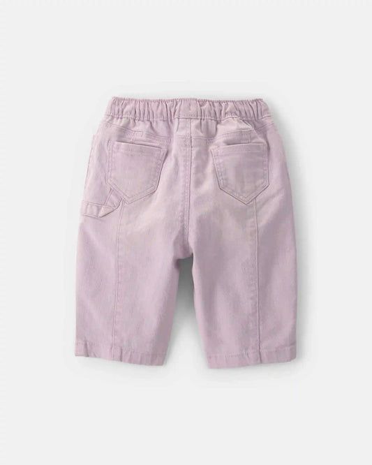 Baby Girl Barrel Pants - Purple