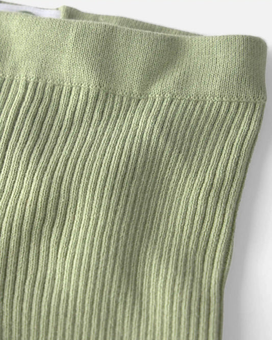 Baby Girl 2-Piece Organic Cotton Sweater Knit Top & Pant Set