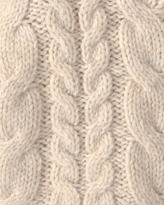 Baby Boy Cardigan Sweater - Cream