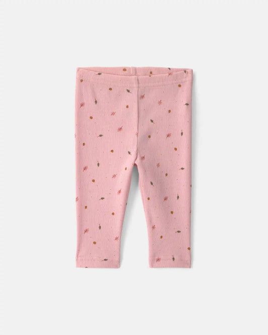 Baby Girl 3-Piece Leaves Layering Set - Pink