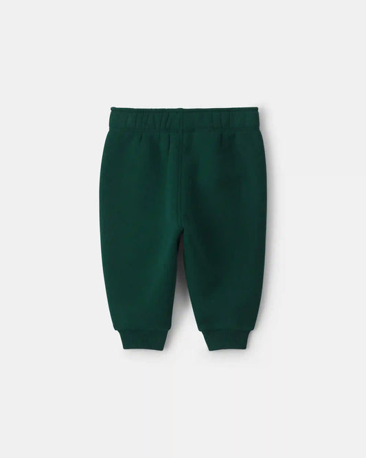 Baby Boy Fleece Pants - Green