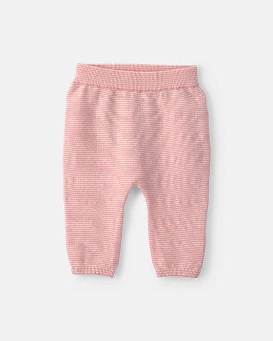 Baby Girl 2-Piece 'Hello Baby' Long-Sleeve Top & Pant Set - Pink
