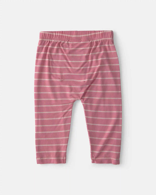 Baby Girl 2-Pack Woodland PurelySoft™ Pull-On Pants - Pink
