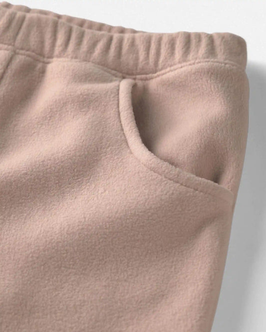 Baby Girl 2-Piece Recycled Microfleece Top & Pant Set