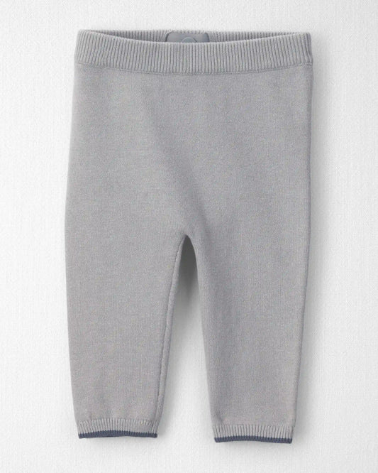 Baby 2-Piece Organic Cotton Sweater Knit Top & Pant Set