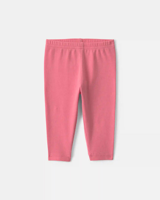 Baby Girl 3-Piece Color Block Teddy Fleece Layering Set - Pink