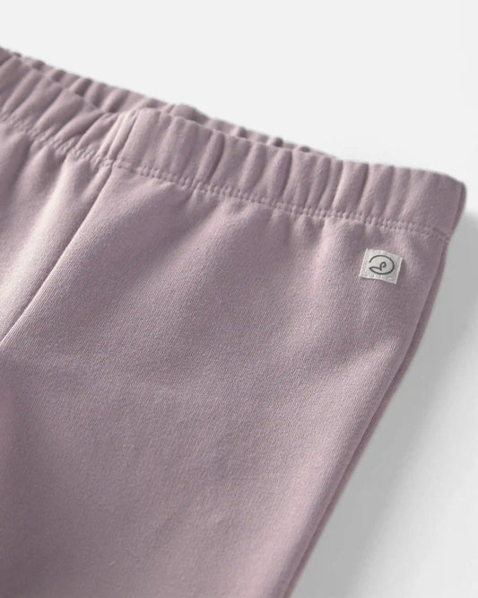 Baby Girl 2-Pack Recycled Fleece Leggings Made with Organic Cotton