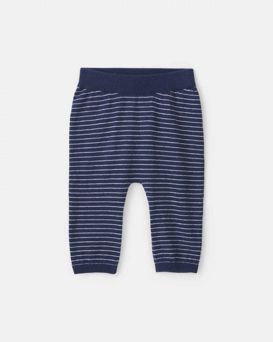 Baby Boy 2-Piece Heart 'XOXO' Valentine's Day Long-Sleeve Top & Pant Set - Navy Blue