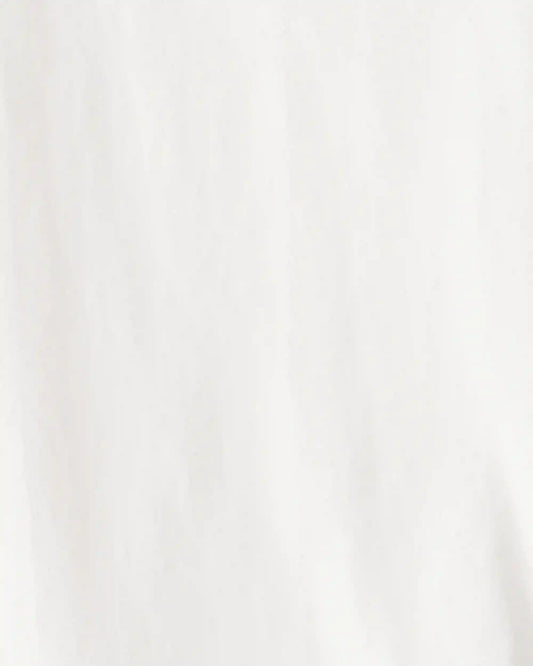 Toddler Solid Short-Sleeve Pocket Tee - White