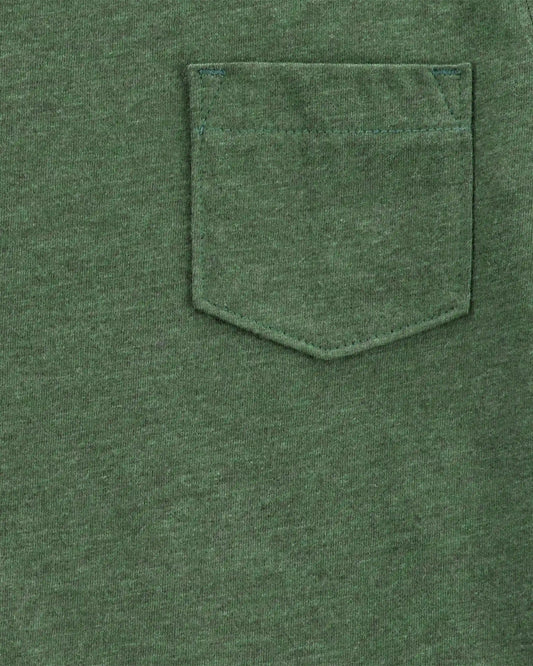 Toddler Boy Solid Short-Sleeve Tee - Green