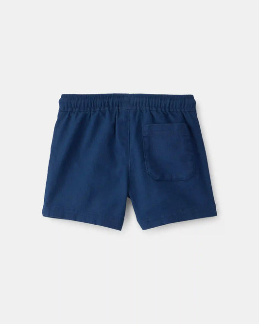 Toddler Boy Twill Shorts - Blue