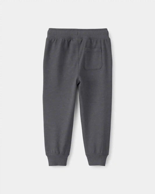 Toddler Boy French Terry Joggers - Grey