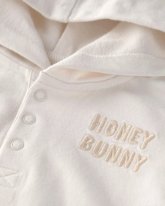 Toddler Organic Cotton 'Honey Bunny' Hoodie