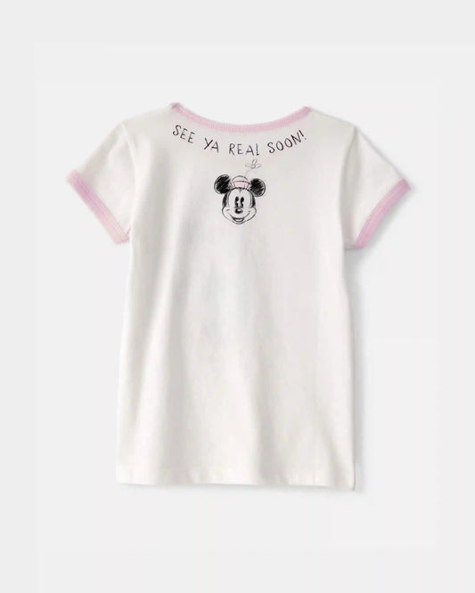 Toddler Girl Disney© Minnie Mouse Graphic Tee - White
