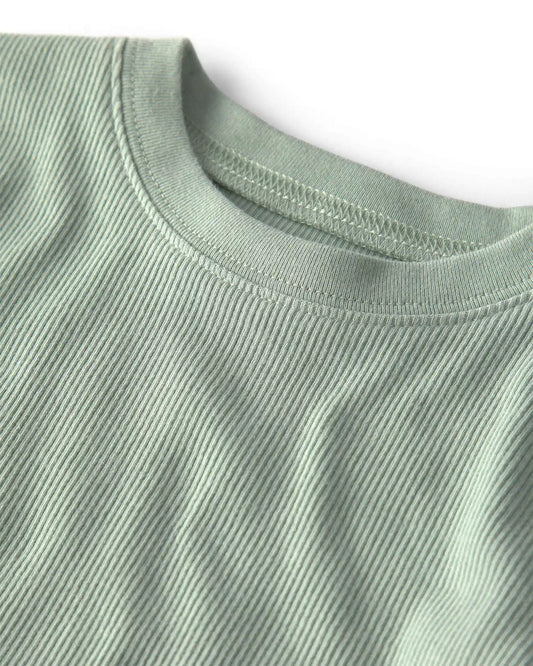 Toddler 2-Piece Organic Cotton Ribbed Pajamas